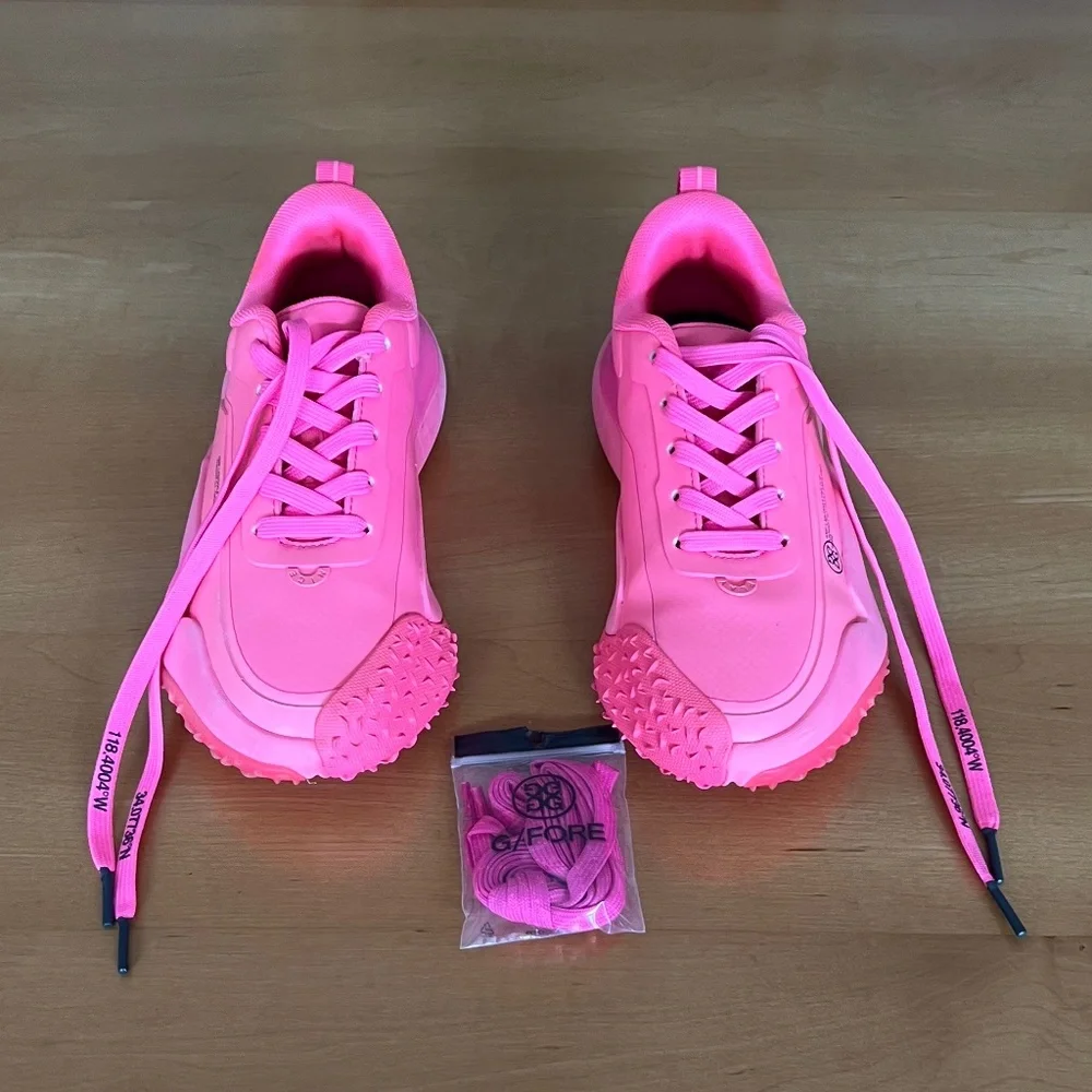 G/FORE - WOMEN'S LTD RELEASE GFore G/18 GOLF SHOE Knockout Pink - Picture 2 of 12